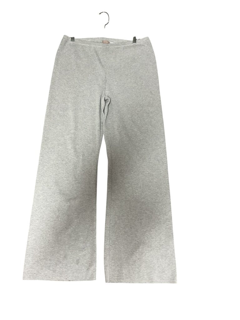 H&M gray sweater flare leg pants