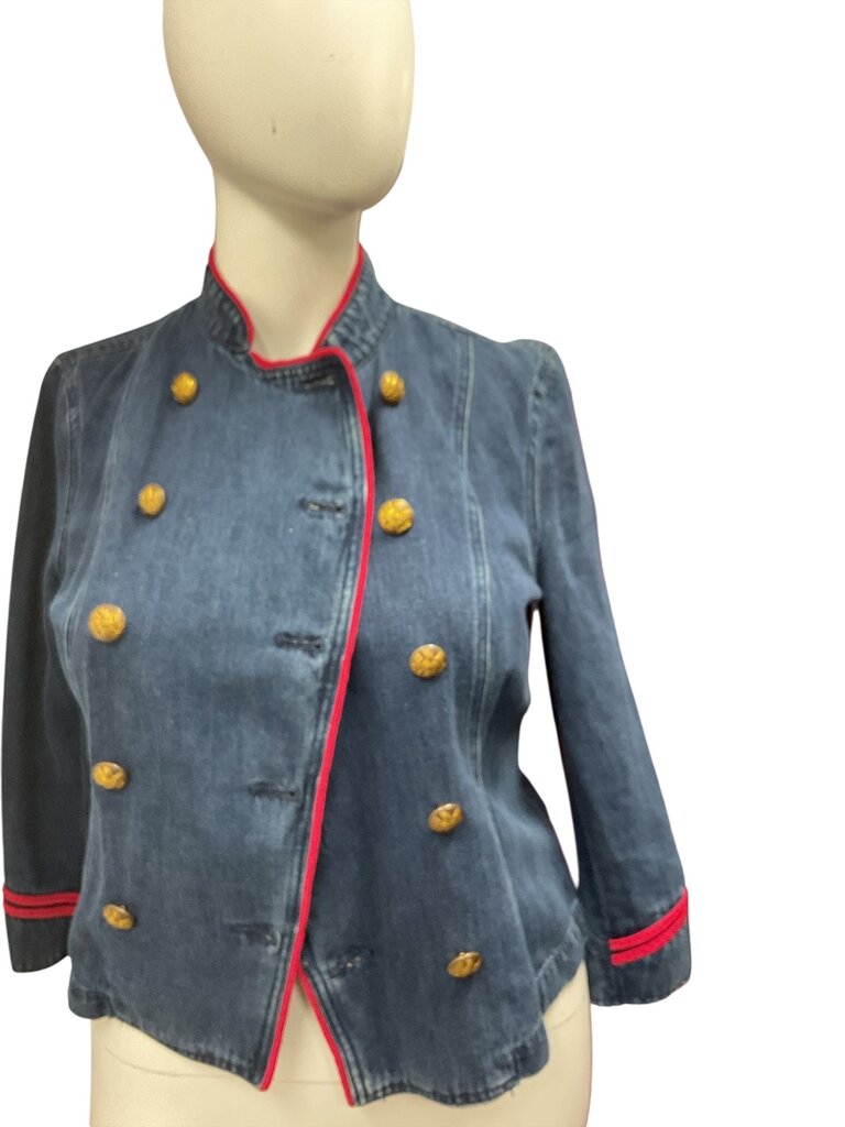 Lauren (Large) Denim Peasant Jacket