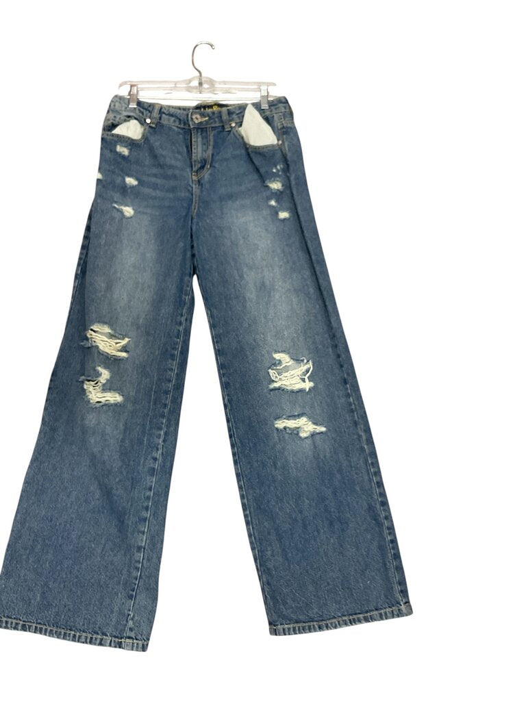 Indigo Rein size 11 light wash jeans