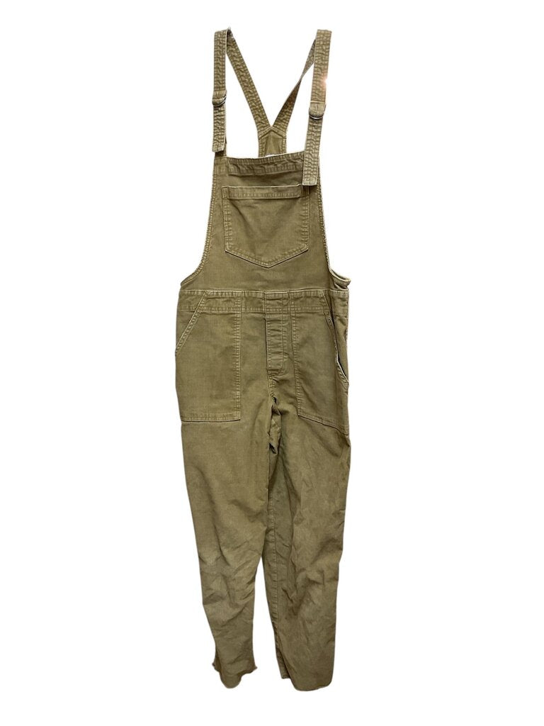 Aerie (Small) Tan Corduroy Overalls