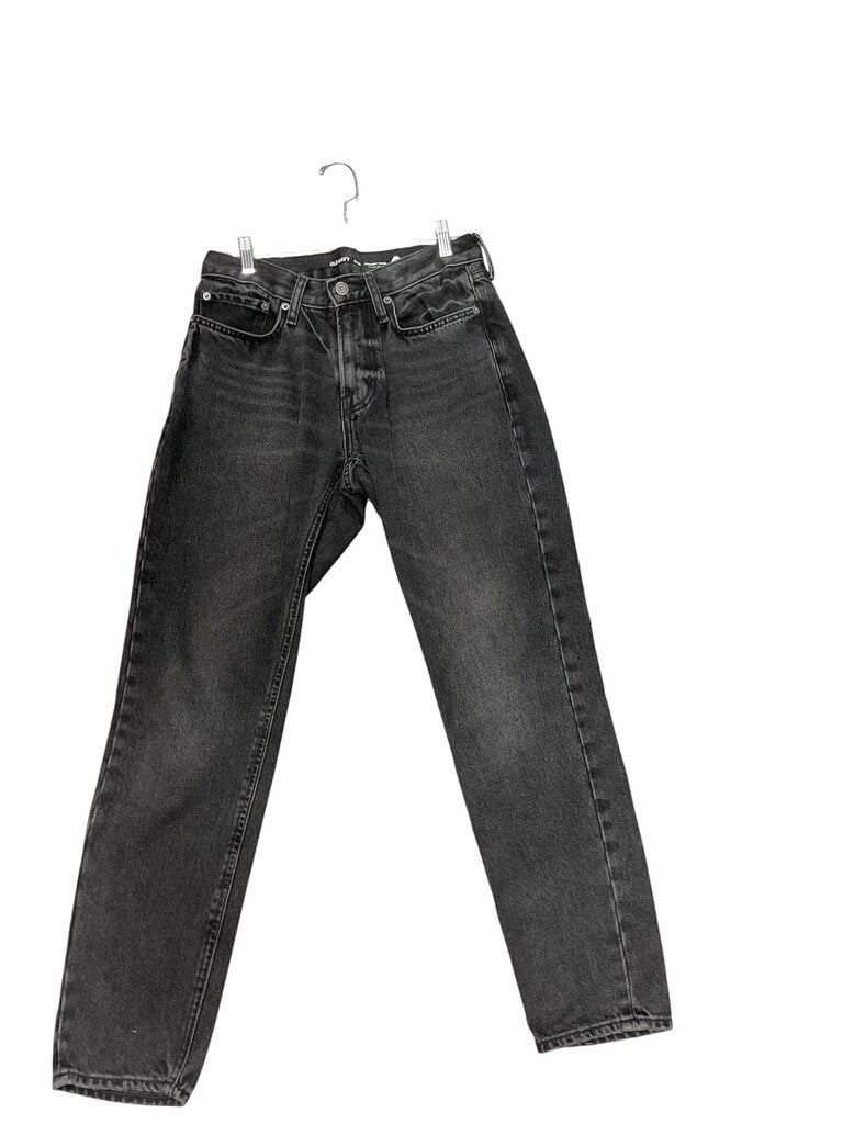 Old (29 x 30) Black Wash Denim Jeans