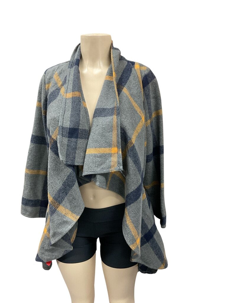 Grey/Yellow/Blue (Med) OverCoat