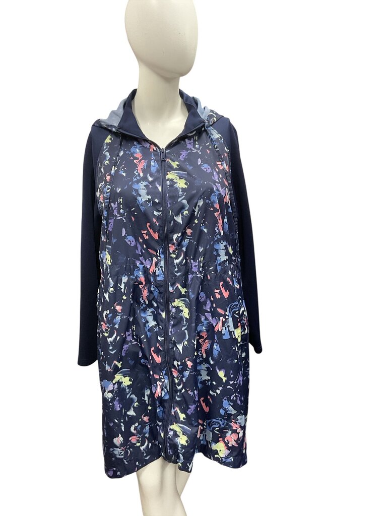 Livi (18/20) Blue Floral Windbreaker Jacket