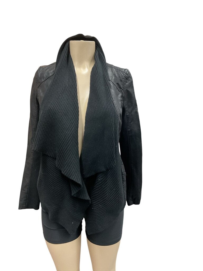 Blank (XS) NYC Black Leather Jacket