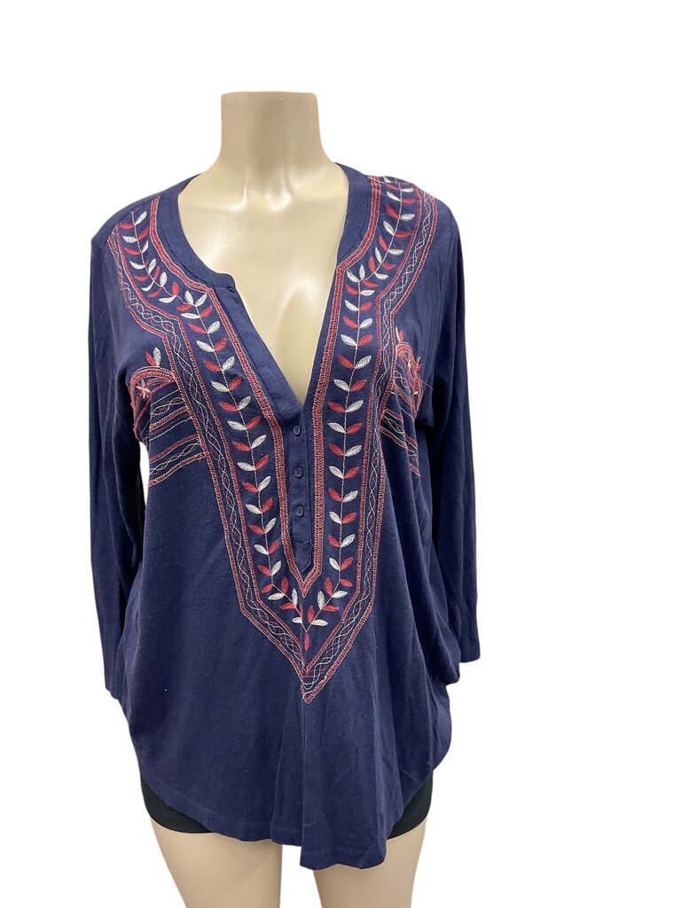 Lucky (Large) Brand Embroidered Blouse
