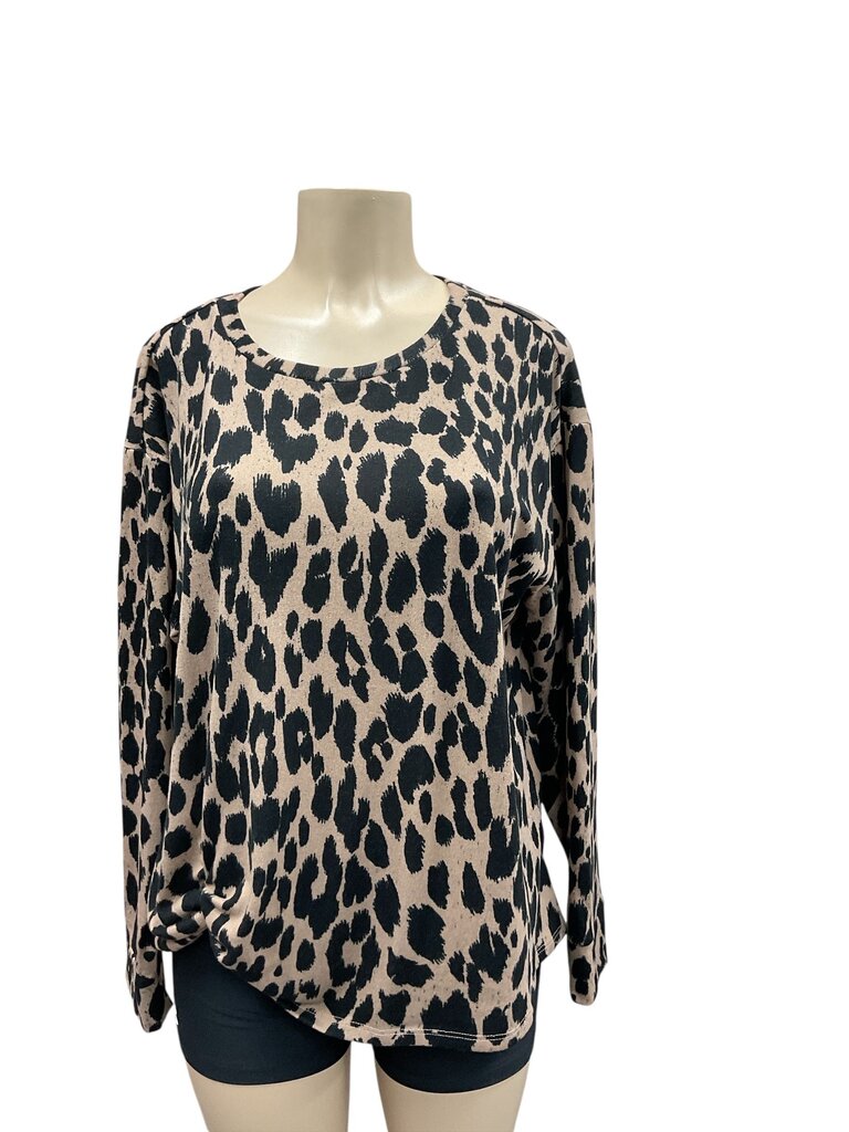Lee (XL) Tan/Black L/S Sweatshirt