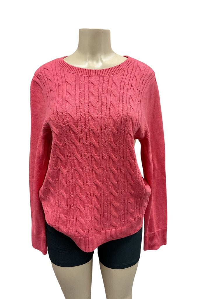Talbots (XL) Coral Sweater