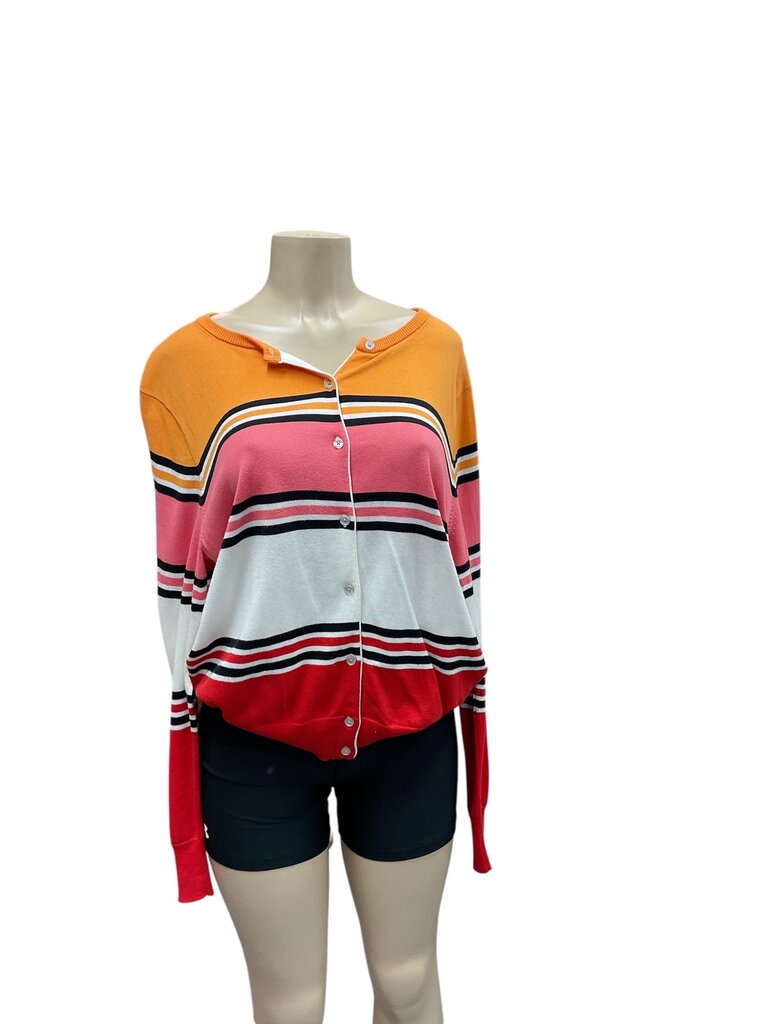 Lands (Large) Orange Sweater