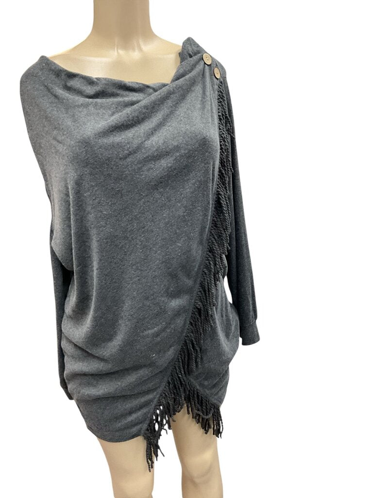 Bloomchic (14-16) Grey L/S Sweater