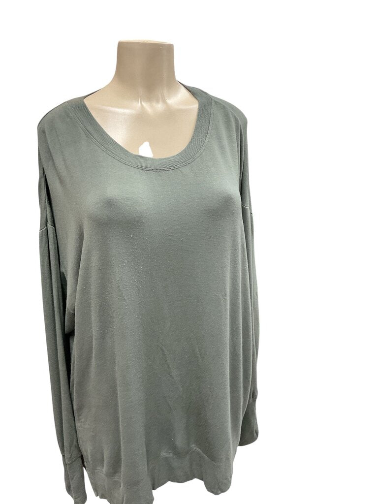 Glyder (1X) Green Crew Neck Sweatshirt