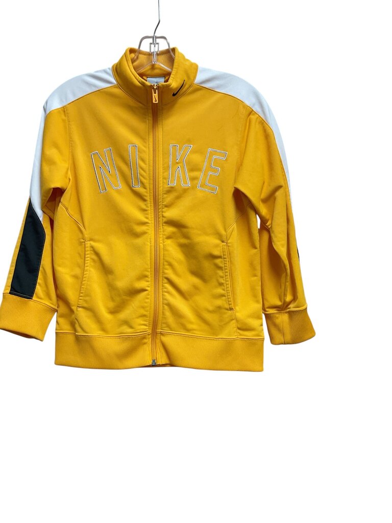Nike (8) Yellow and White L/S Jacket