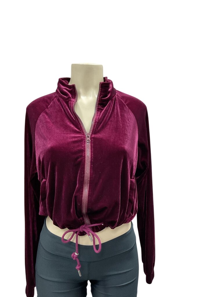 Swank (Med) a Posh Burgundy Two Piece Sweatsuit