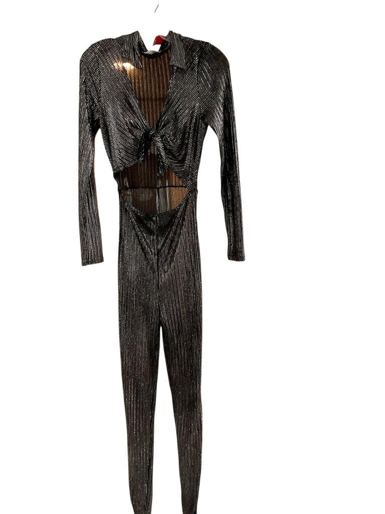 Annes (Large) Silver Jumpsuit