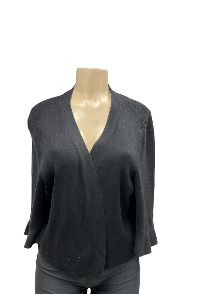 Talbots (1X) Black Cardigan