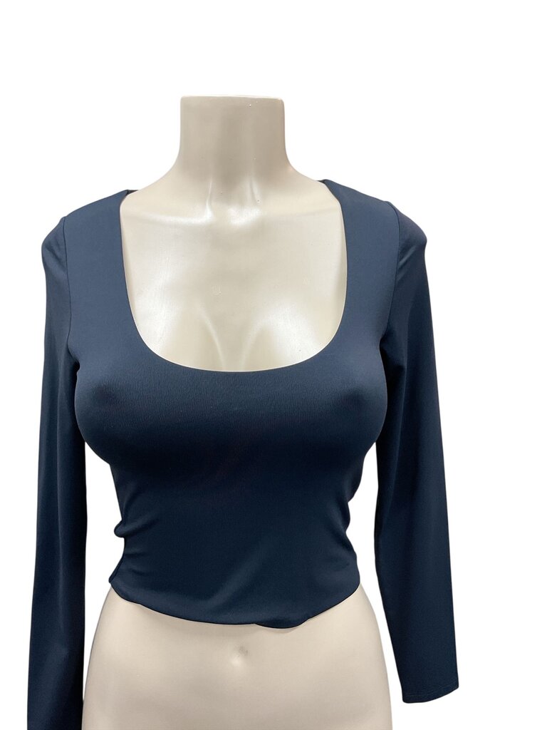 Babaton (Med) Blue L/S Blouse