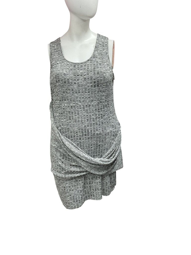 Charlotte (3X) Russe Grey Sleeveless Dress