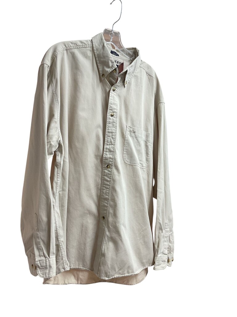 Dockers Khaki button up shirt