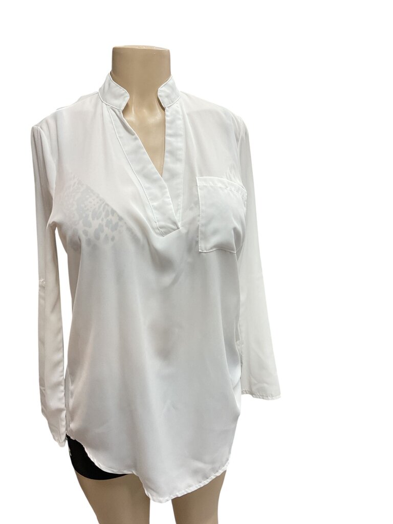 MOW white sheer blouse