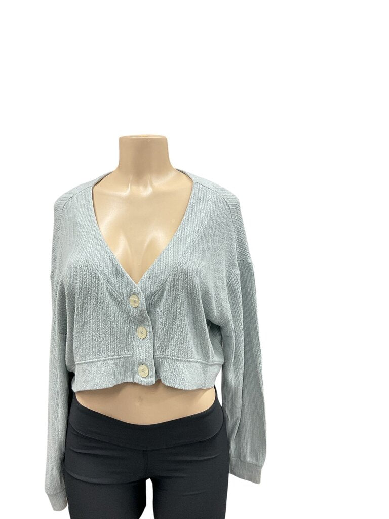Gilly (Small) Hicks Green L/S Button Down Cardigan