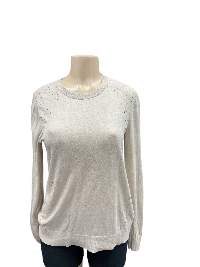 Michael Kors (Med) Tan w/Gold Rhinestones L/S