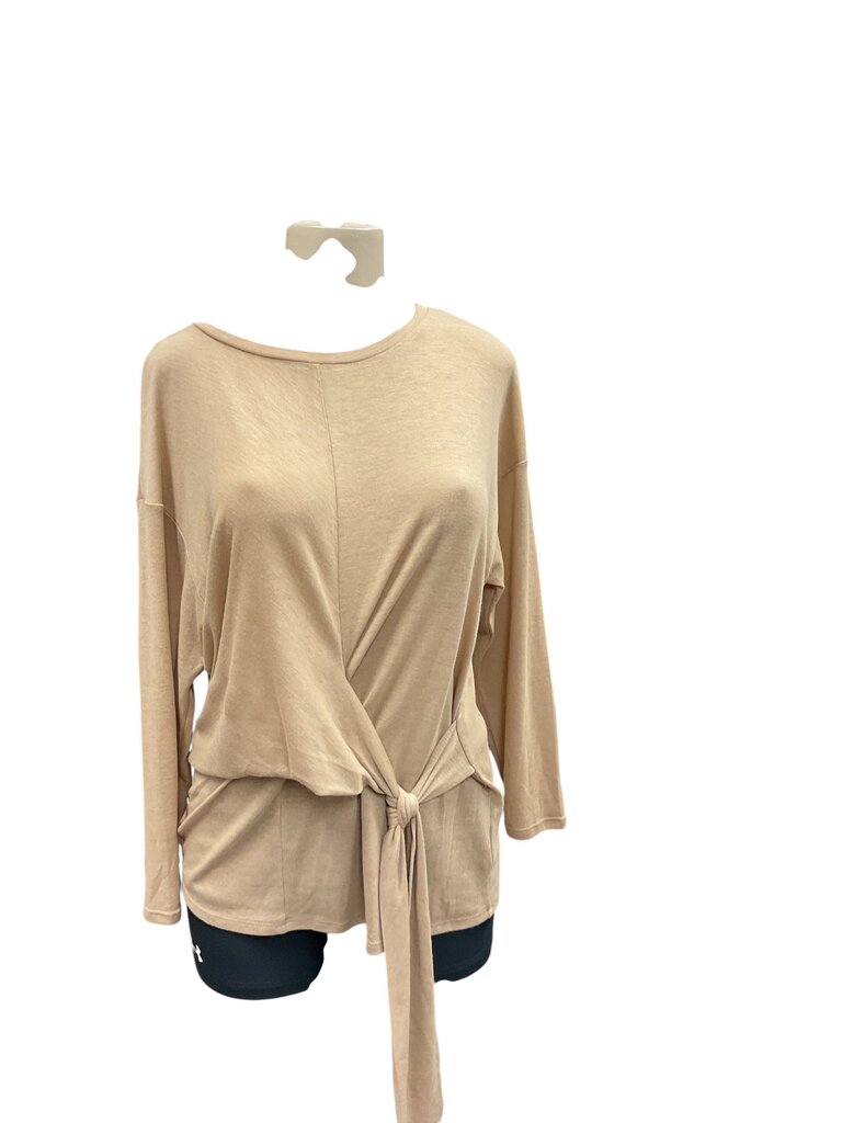 Express (Med) Tan L/S Tee