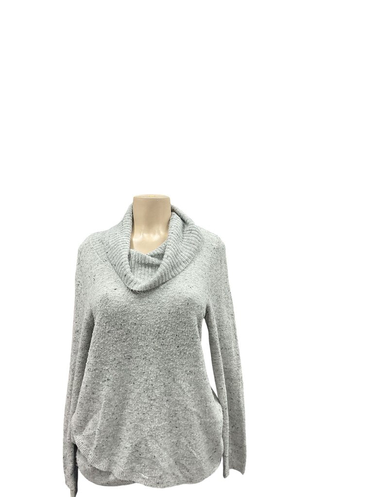 Fortune and Ivy (MED) Speckled Sweater Cowl Neck