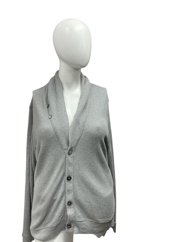 Ralph Lauren (XL) Grey Corduroy Hooded Shirt
