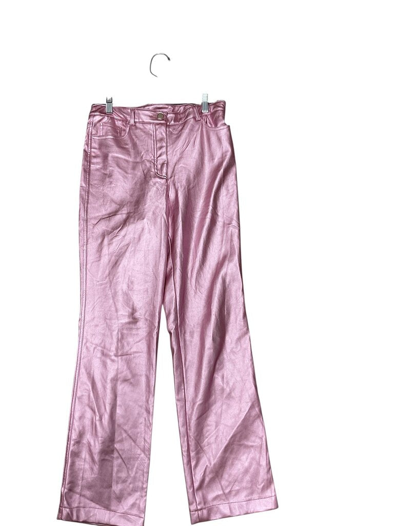 Rachel Zoe (4) Pink Metallic Pants