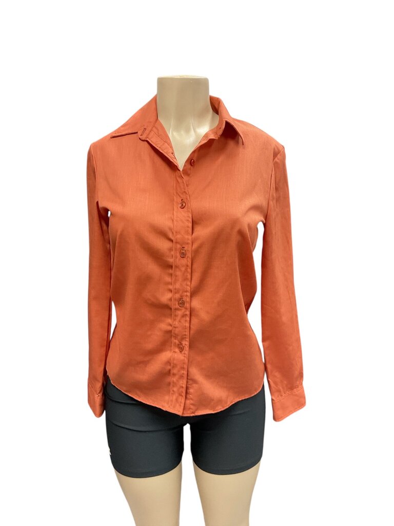 Miss (9-10) Fashionality Orange L/S Blouse