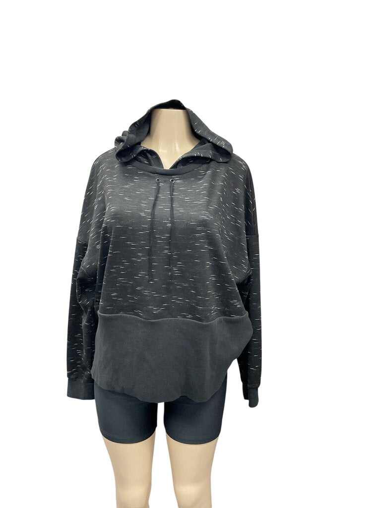 Simply (Large) Vera Black Hooded Sweatshirt