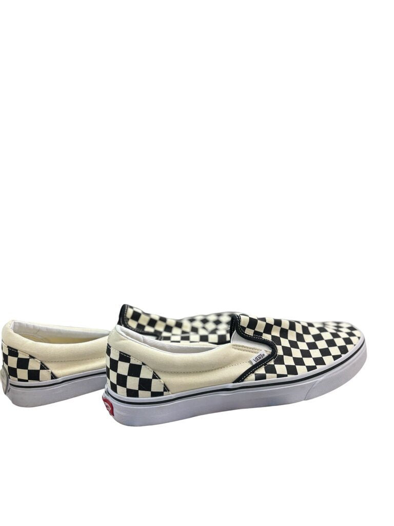 Vans (13) Black and White Loafer
