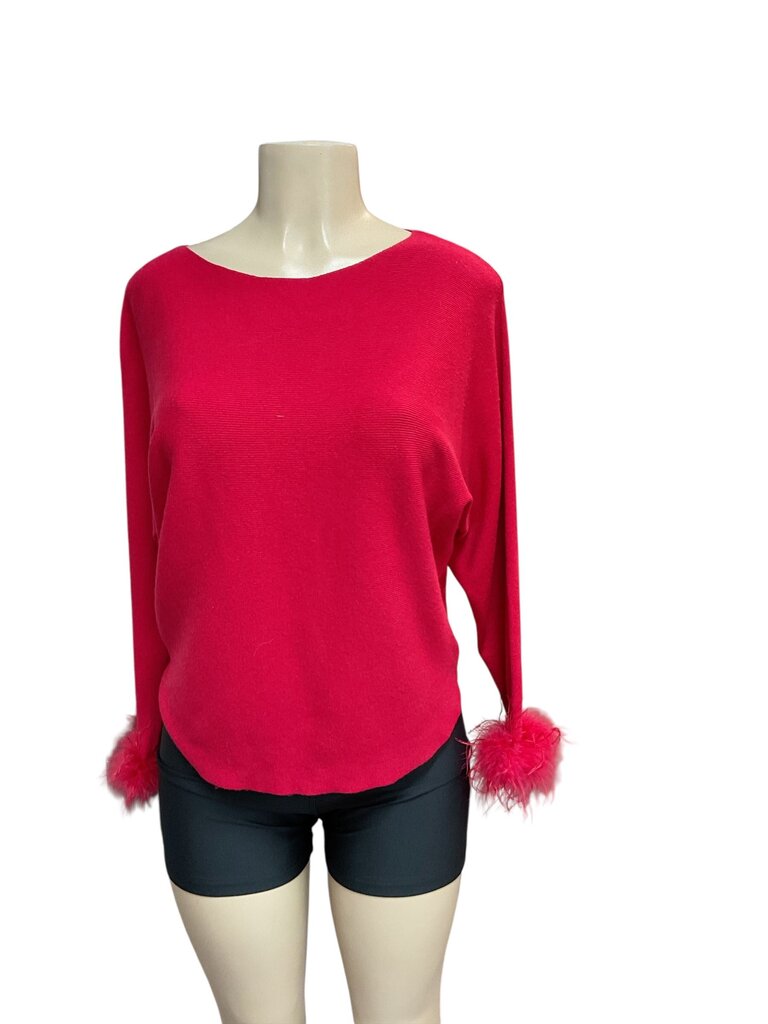 Sianni (Small) Red L/S Sweater