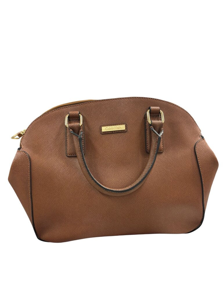 Calvin Klein Cognac Shoulder Bag