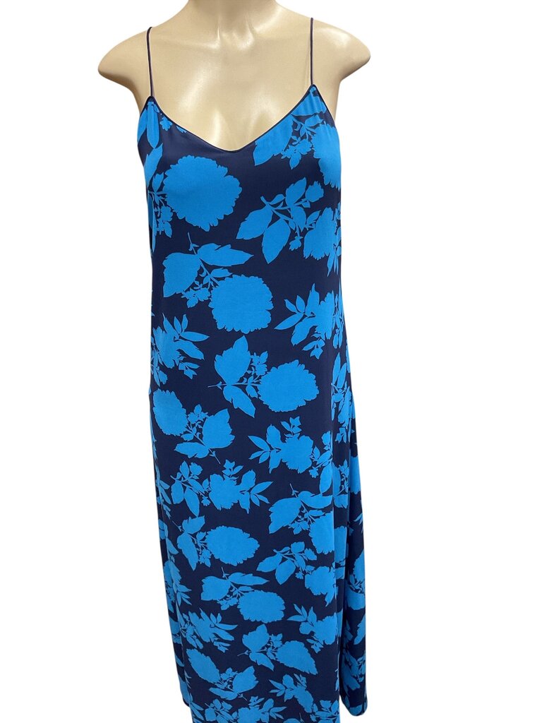 MOW blue floral reversible dress