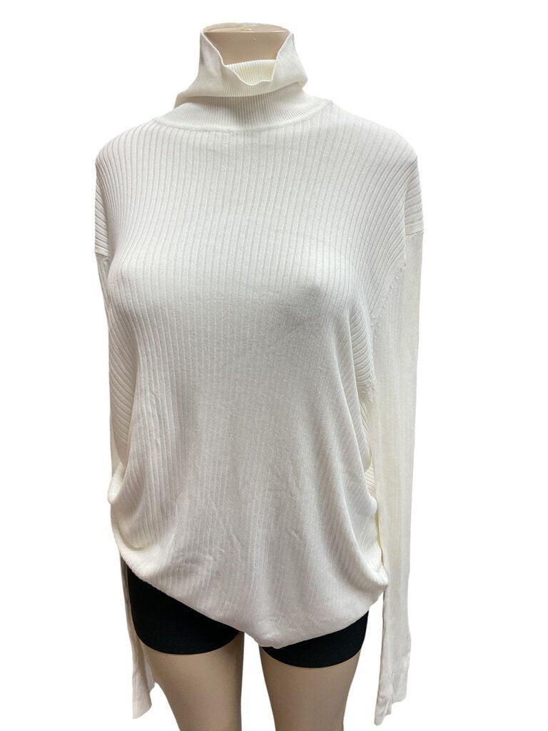 Man (Large) BooHoo Man Cream Turtleneck