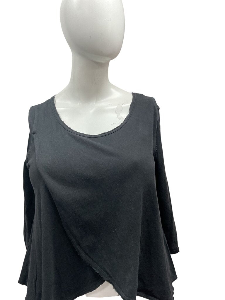 We (PS) the Free Black Cotton Blouse