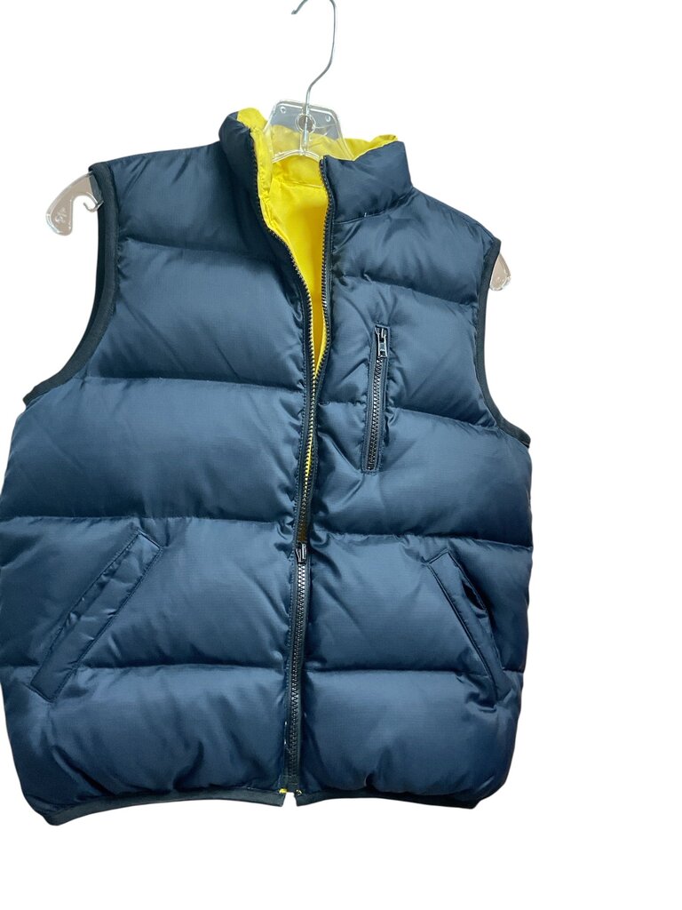 Old (8) Navy Blue Puffer Vest