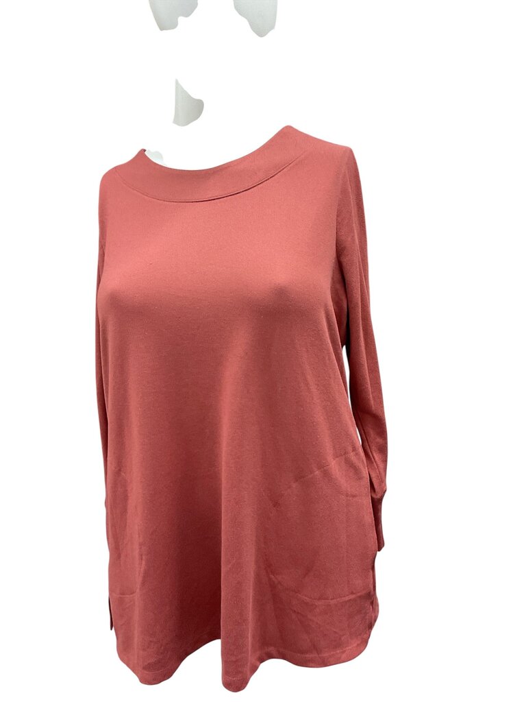D & Co (XL) Essentials Rust L/S Tee