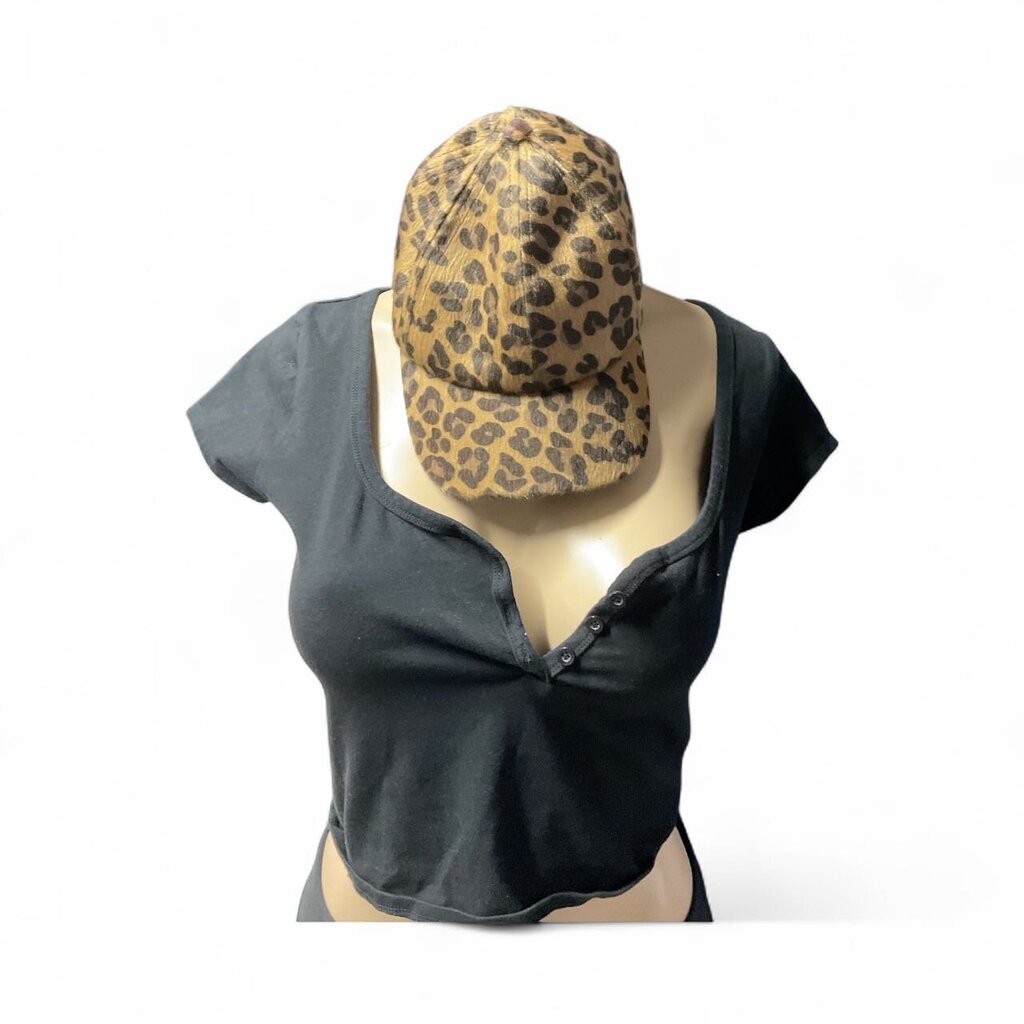 H & M (Large) Cheetah Print Hat