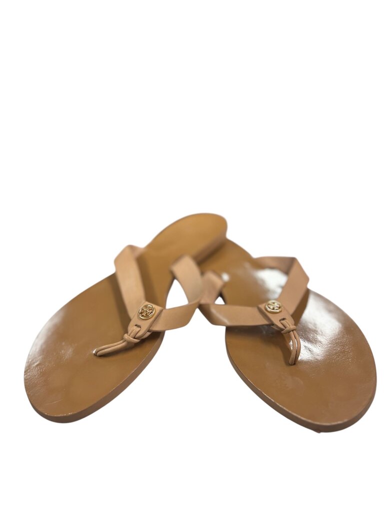 Tory (9) Burch Tan Flip Flops