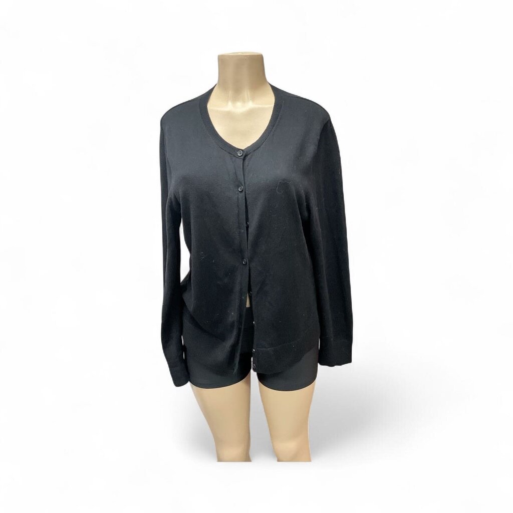 GAP Black button up sweater