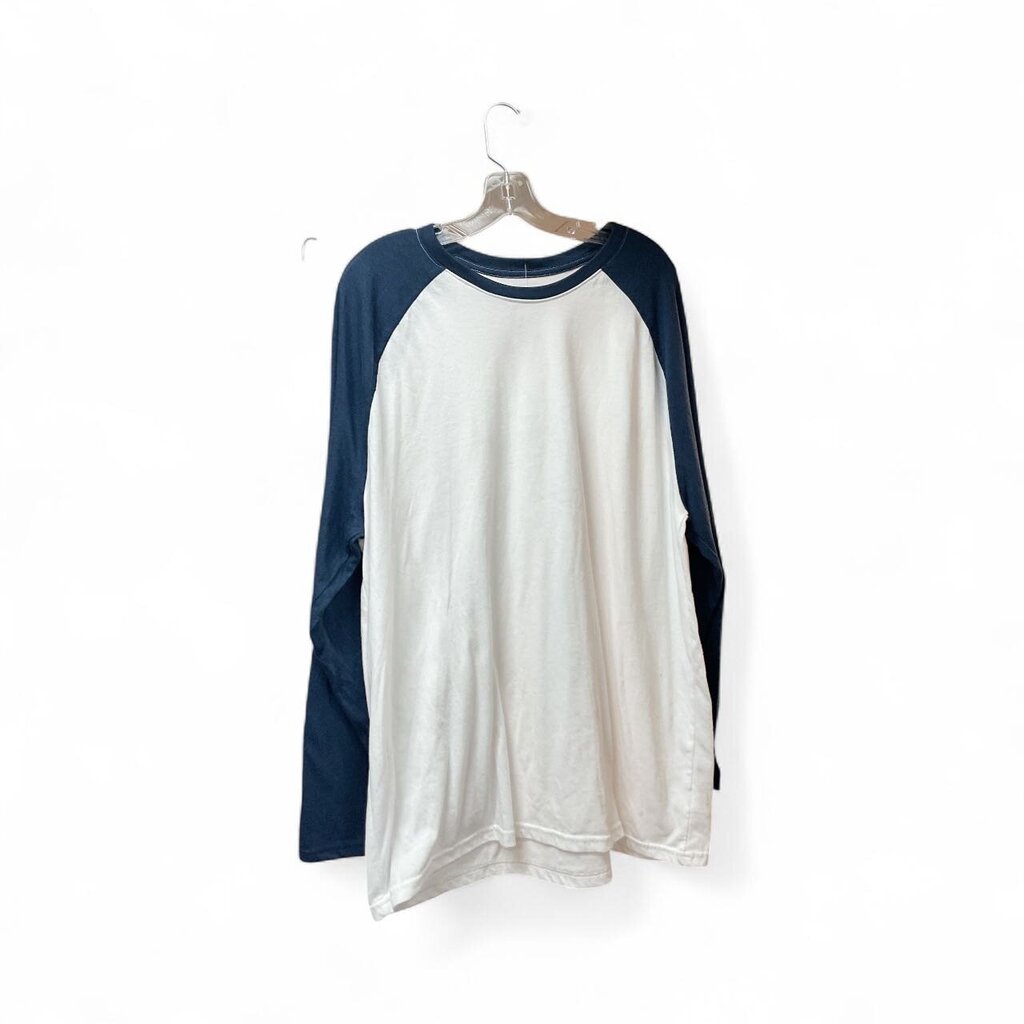 George Blue and white L/S top