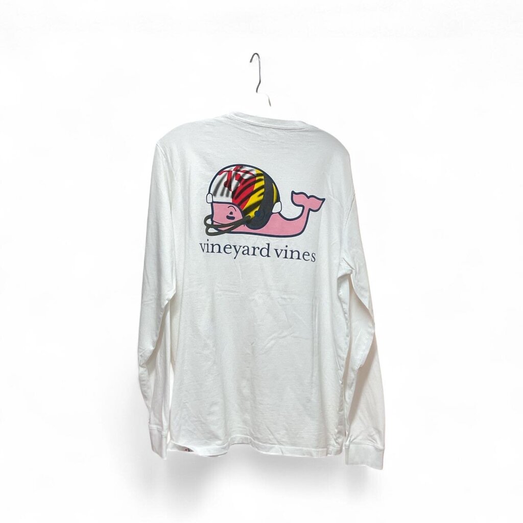 Vineyard (Large) Vines White L/S Tee