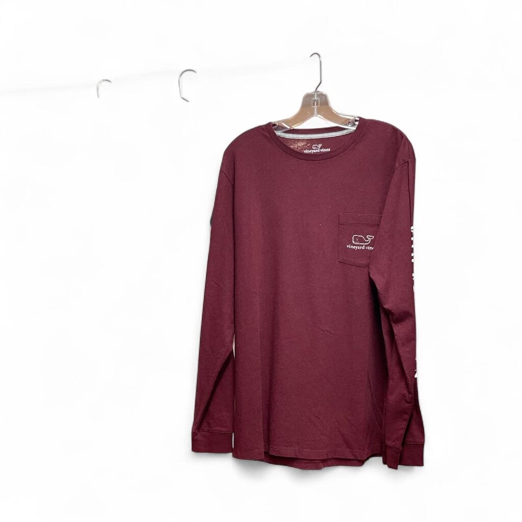 Vineyard (Large) Burgundy L/S Tee