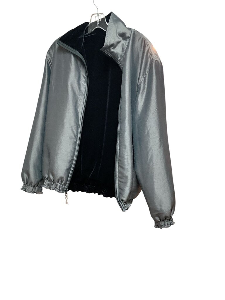 Grey (Med) Black Velour Inside Jacket