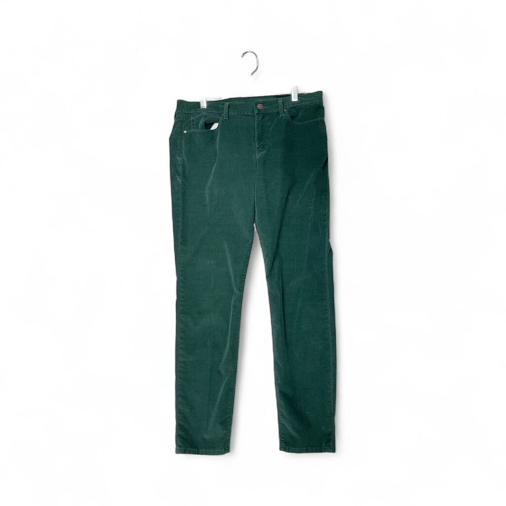 GAP (31r) green corduroy green pants