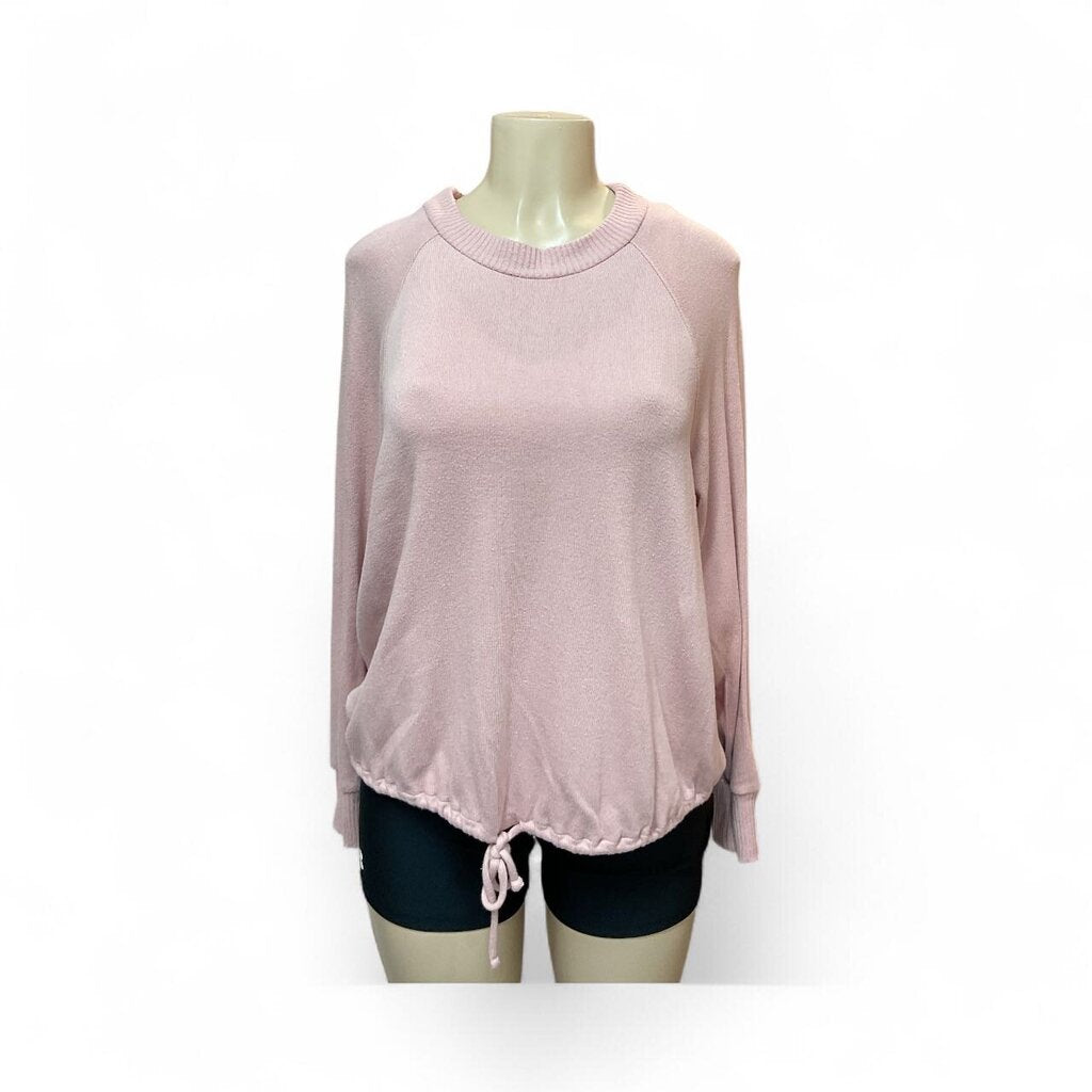 A New (Med) Day Pink Basic Sweater