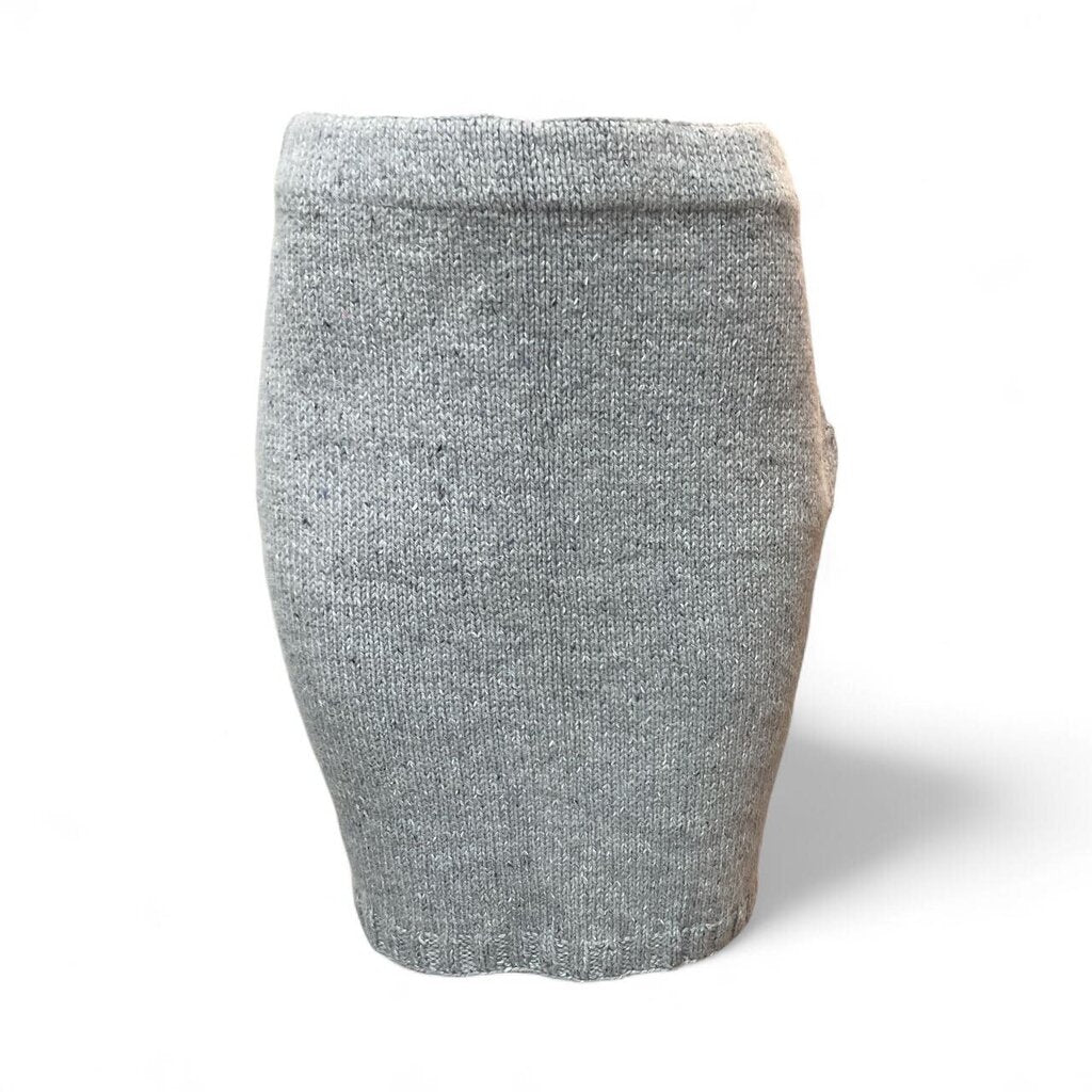 Grey (Med) Sweater Midi Skirt