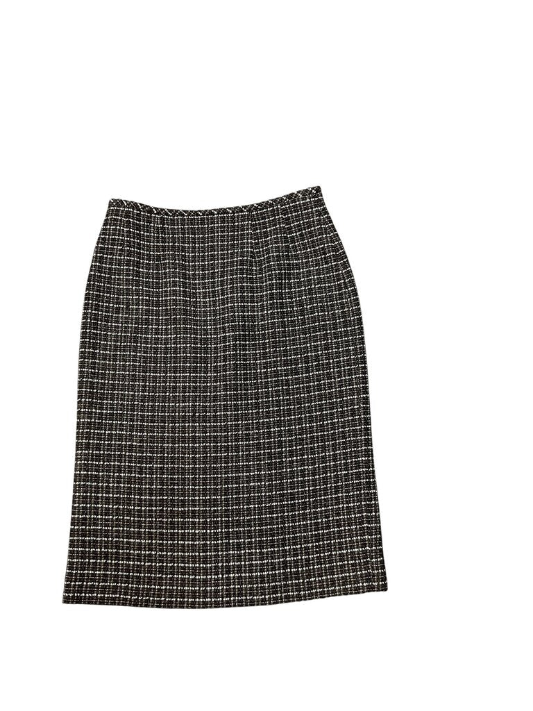 Brown (2) Midi Tweed Skirt