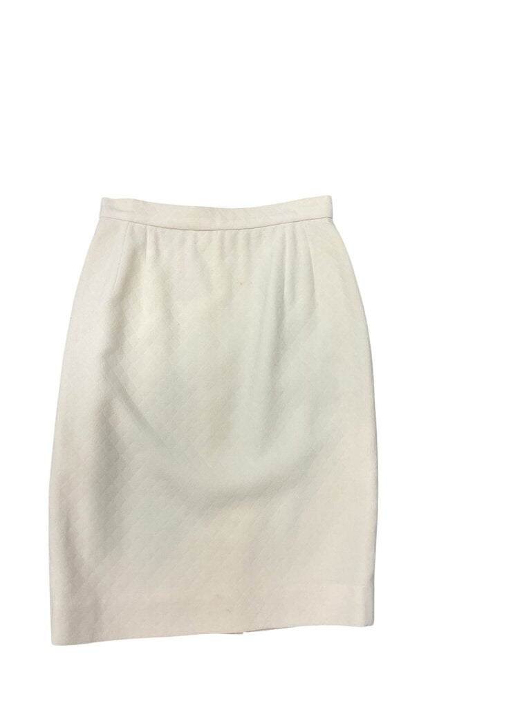 Oscar (2) DeLa Renta Yellow A Line Skirt